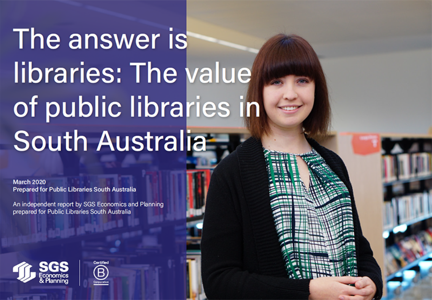 SGS Economics and Planning SA public libraries report cover image