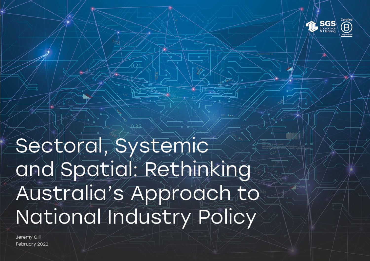 SGS Economics and Planning Aus needs a new spatial policy banner image