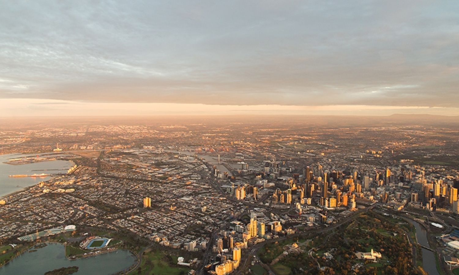 SGS Economics and Planning Melbourne Aerial View 800x480