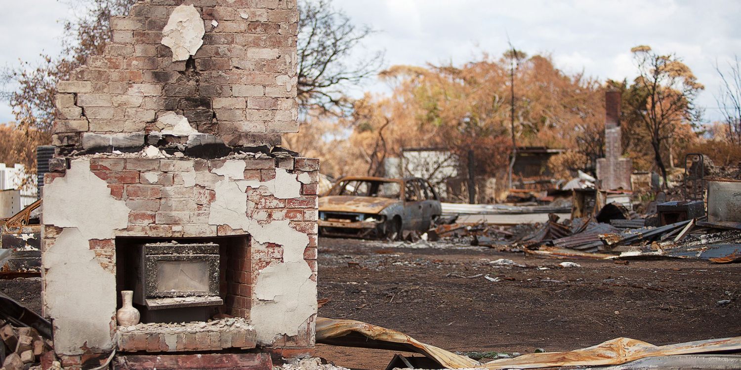 SGS Economics and planning homes destroyed by bushfire Tasmania