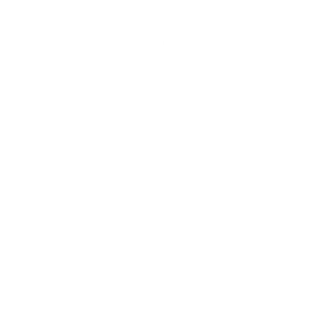 Logo white certified b corporation copy