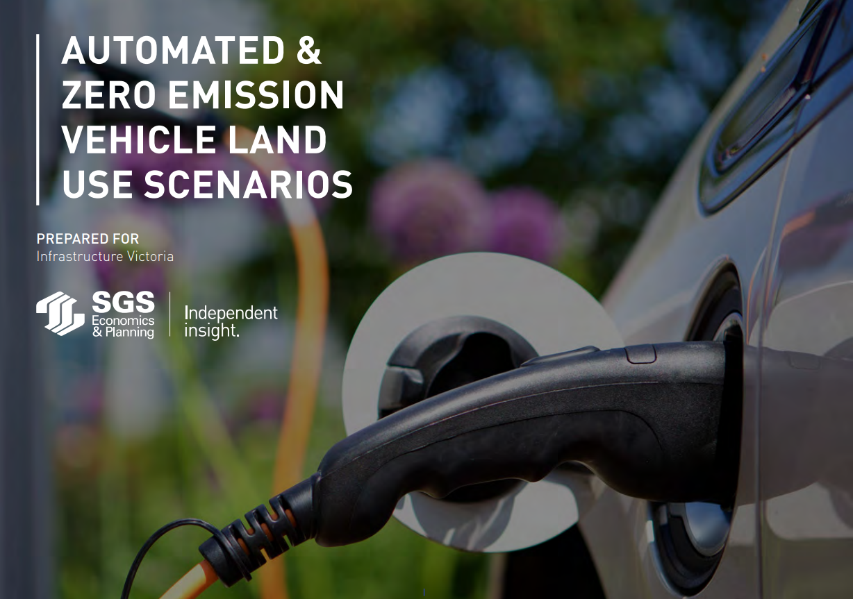 Automated and zero-emission vehicles: land use scenarios | SGS ...